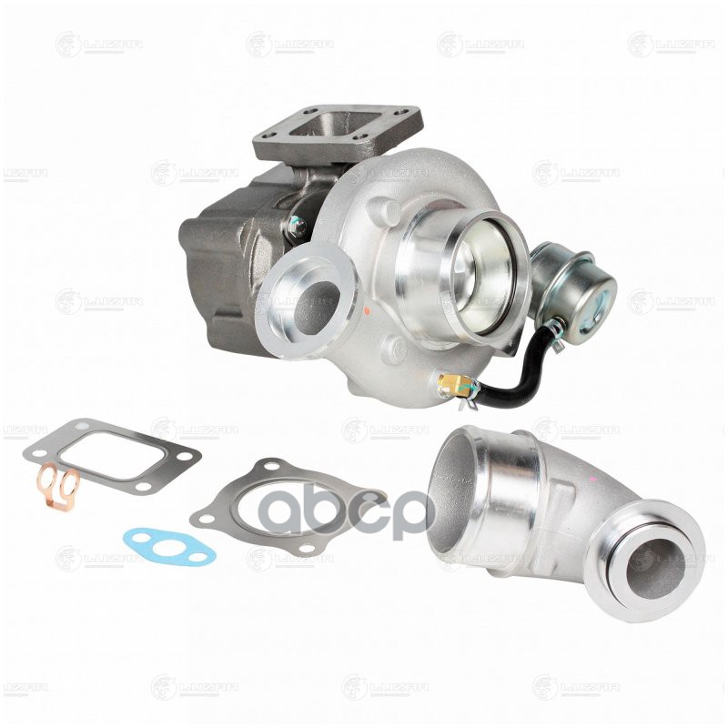 Турбокомпрессор для а/м ПАЗ Вектор Next с дв. ЯМЗ-53423-50/53 (E-5) (тип С13-285) (с патрубком) (LAT LUZAR арт. LAT0343