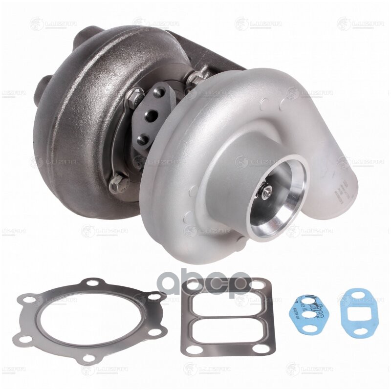 Турбокомпрессор для а/м КАМАЗ 740.60/61/62/63/65 E-3 правый (6 шп.) (тип S2B) (LAT 0731) LUZAR арт. LAT0731