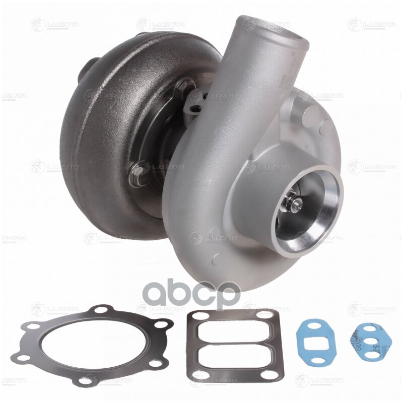 Турбокомпрессор для а/м КАМАЗ 740.60/61/62/63/65 E-3 левый (6 шп.) (тип S2B) (LAT 0732) LUZAR арт. LAT0732