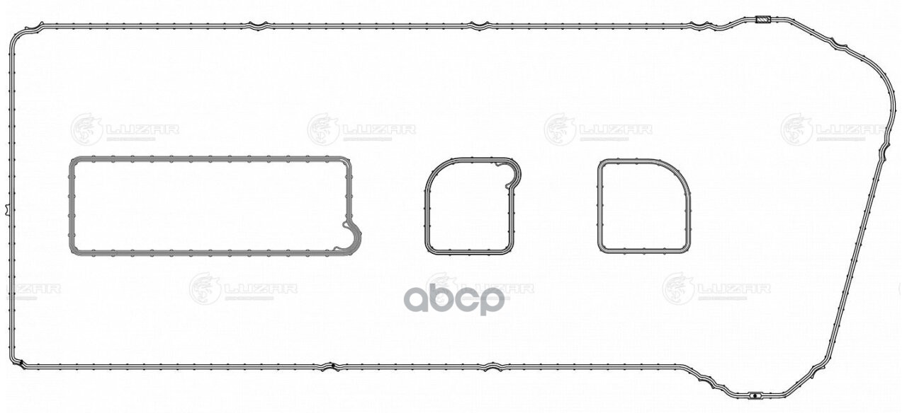 Прокладка клапанной крышки для а/м Ford Focus II (04-)/Mondeo (00-) 1.8i/2.0i/2.5i (LES 21002) LUZAR арт. LES21002