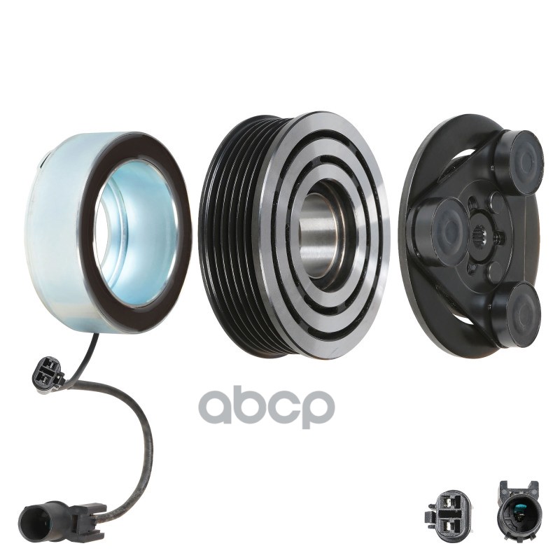 Муфта эл/магн. компрессора кондиц. для а/м Mitsubishi Lancer IX (03-) 1.3i/1.6i (LMAC 1102) LUZAR арт. LMAC1102