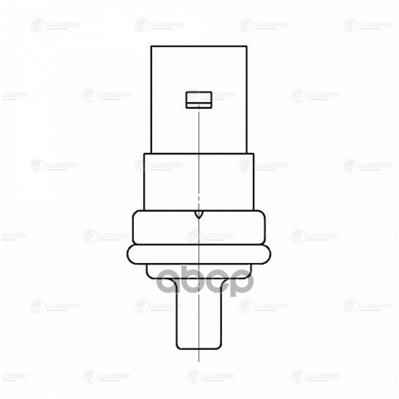 Датчик температуры для а/м VW Passat B3/B4 (88-)/B5 (96-)/Audi 80 (86-)/100 (90-)/A4 B5 (94-) (LS 18 LUZAR арт. LS1801