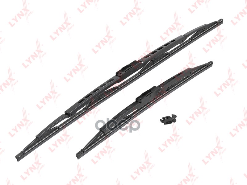 Щетка стеклоочистителя каркасная (компл 2шт) 600мм/24"+400мм/16" 6040LR LYNXauto арт. 6040LR