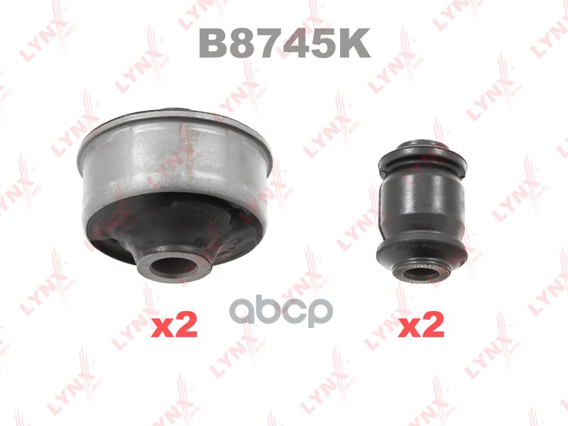 Комплект сайлентблоков / Рычагов / Перед. подв. B8745K LYNXauto арт. B8745K
