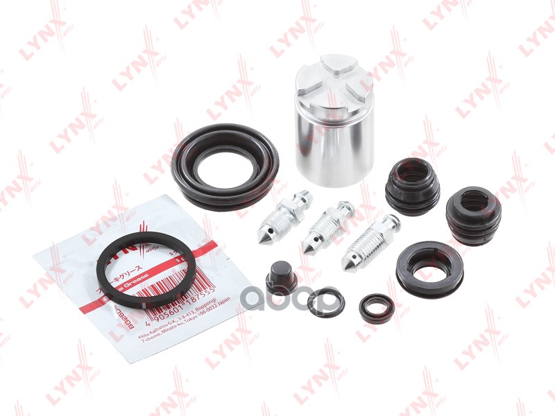 Ремкомплект тормозного суппорта с поршнем заднего (поршень ? 30 mm, суппорт Nissin/Lucas) BC-6003 LYNXauto арт. BC-6003