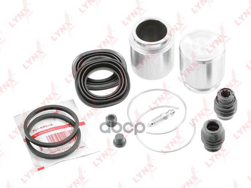 Ремкомплект тормозного суппорта с поршнем переднего (поршень d 43 mm  суппорт Akebono) SUBARU Forest LYNXauto арт. bc-6198