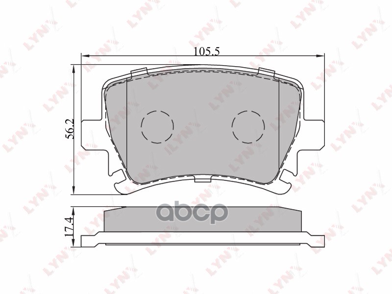 Колодки тормозные задние подходит для AUDI A3 03/A4 00/A6 04, SKODA Octavia/Superb, VW Caddy III/Golf V/Jetta/Passat(B6)/Tour...