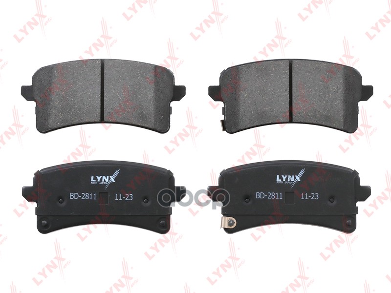 Колодки тормозные дисковые BD-2811 LYNXauto арт. BD-2811