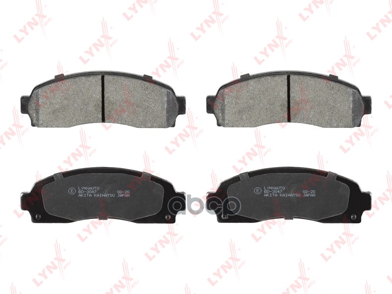 Колодки тормозные передние FORD Explorer 96-10 LYNXauto арт. bd-3047