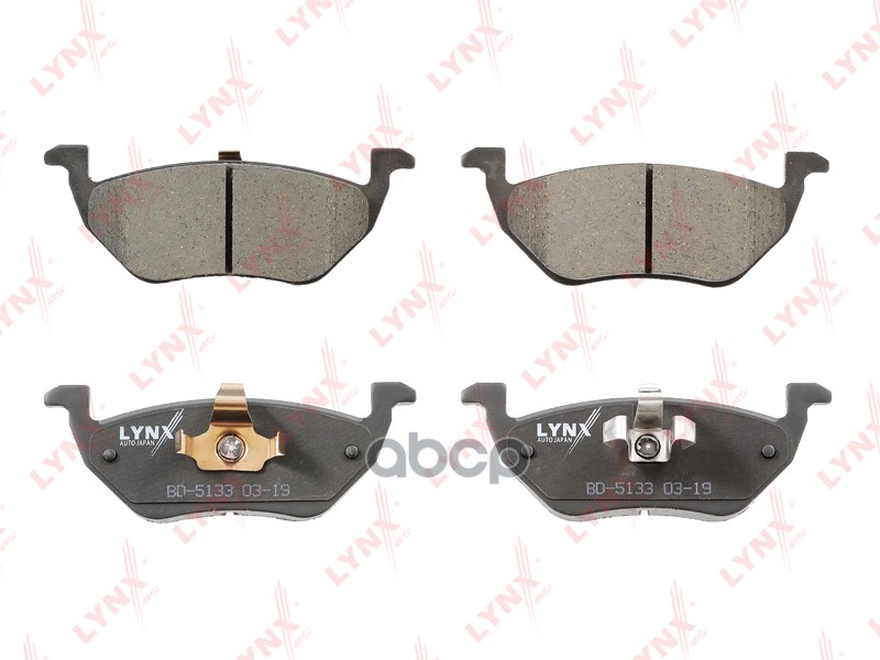 Колодки тормозные задние MAZDA Tribute 00-08  FORD Maverick 01> LYNXauto арт. bd-5133