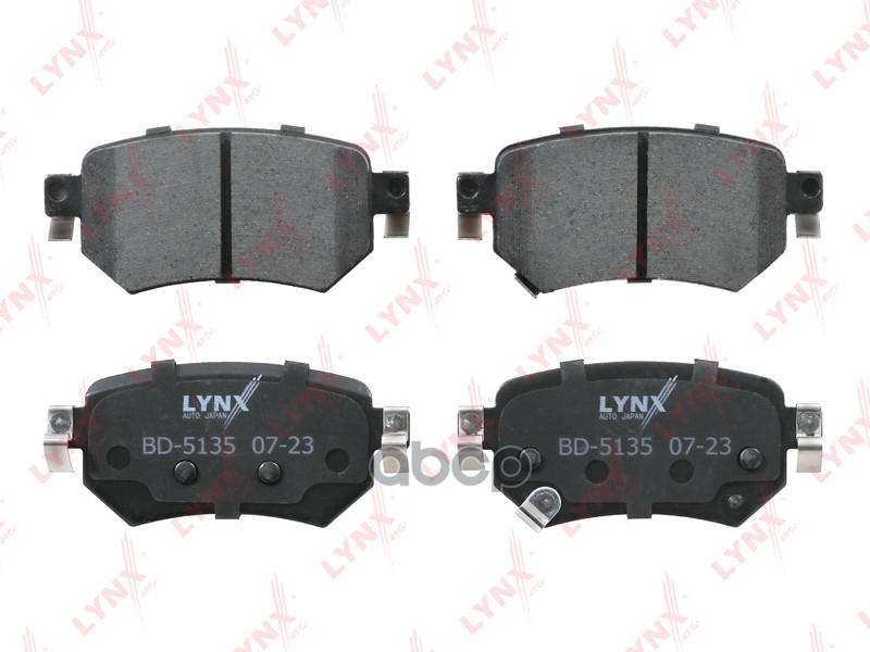 Колодки тормозные задние BD-5135 LYNXauto арт. BD-5135