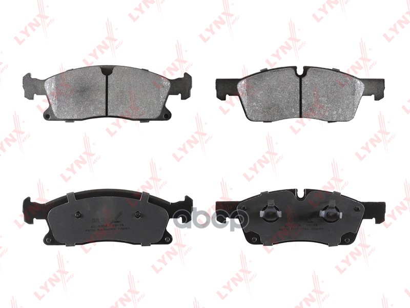 Колодки тормозные передние MERCEDES-BENZ GL350D(X166) 12> / ML250D-400(W166) 11> / GLS350D-400(X166) LYNXauto арт. bd-5359