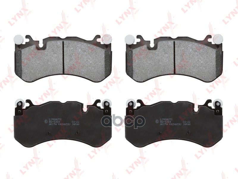Колодки тормозные передние MERCEDES-BENZ C63(W204/W205) 07> / CLK63(C209) 06-09 / CLS63(C218/C219) 0 LYNXauto арт. bd-5369