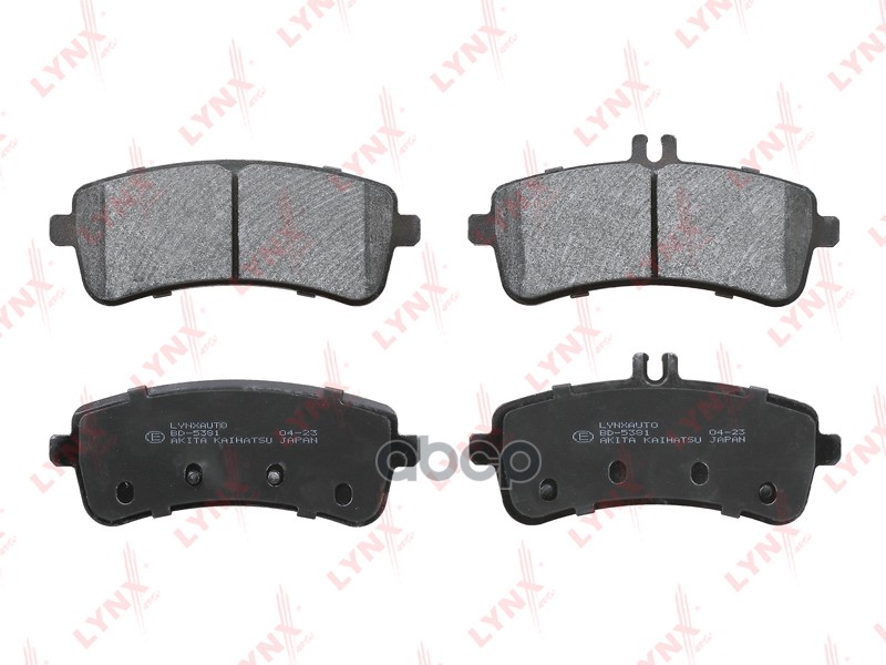 Колодки тормозные задние MERCEDES-BENZ S(W222) 13> LYNXauto арт. bd-5381