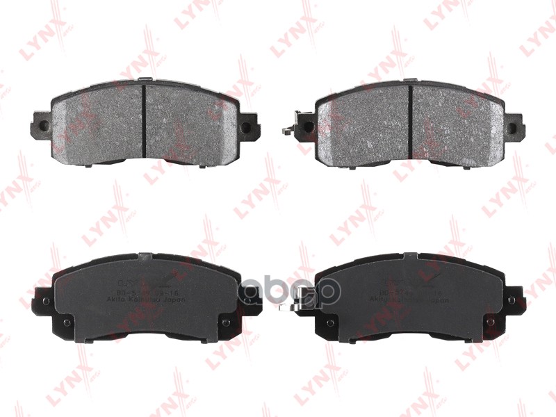 Колодки тормозные передние NISSAN Teana(L33) 2.5-3.5 13> LYNXauto арт. bd-5749