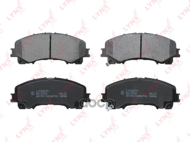 Колодки тормозные передние NISSAN X-Trail(T32) 13>  RENAULT Koleos II 16>  INFINITI Q50 13> / QX50 1 LYNXauto арт. bd-5769