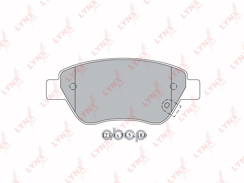 Колодки передние OPEL Corsa D 06> LYNXauto BD-5916 LYNXauto арт. BD-5916