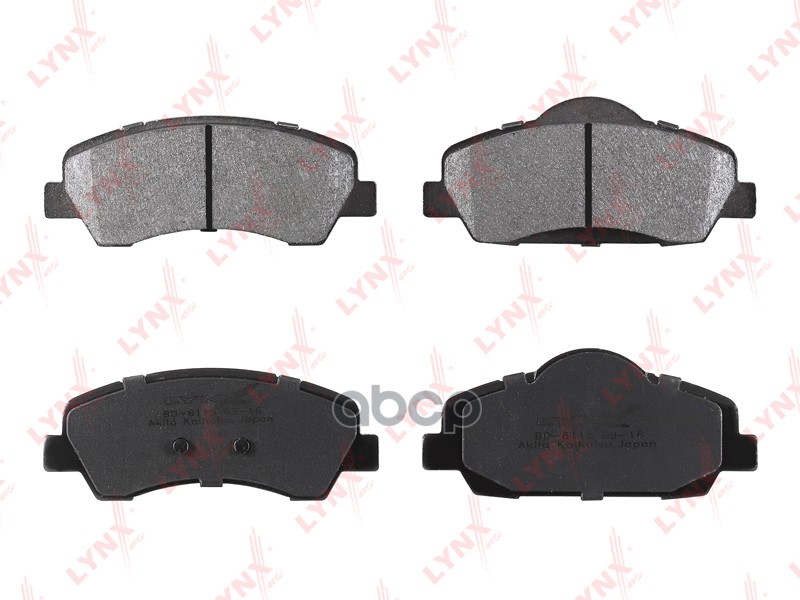 Колодки тормозные передние PEUGEOT 301 1.2-1.6 12> / 308 II 1.2T-2.0D 13> LYNXauto арт. bd-6115