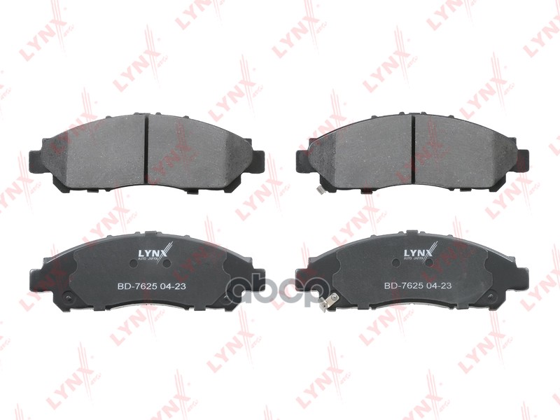 Колодки тормозные передние TOYOTA Hiace VI 2.8-3.5 19> LYNXauto арт. bd-7625