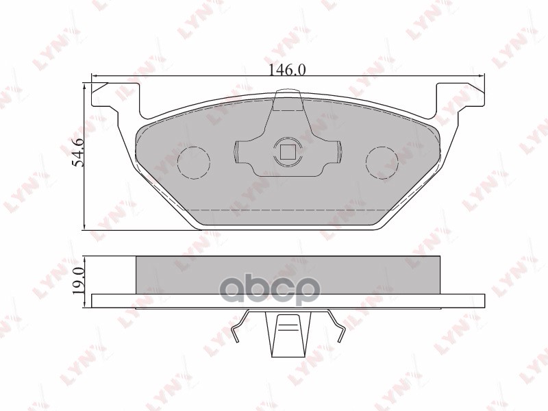 Колодки тормозные передние подходит для AUDI A3(8L1) 1.6-1.9TD 96-99, SKODA Fabia (ATE) 99/Octavia 96/Roomster, VW Bora 98-05...