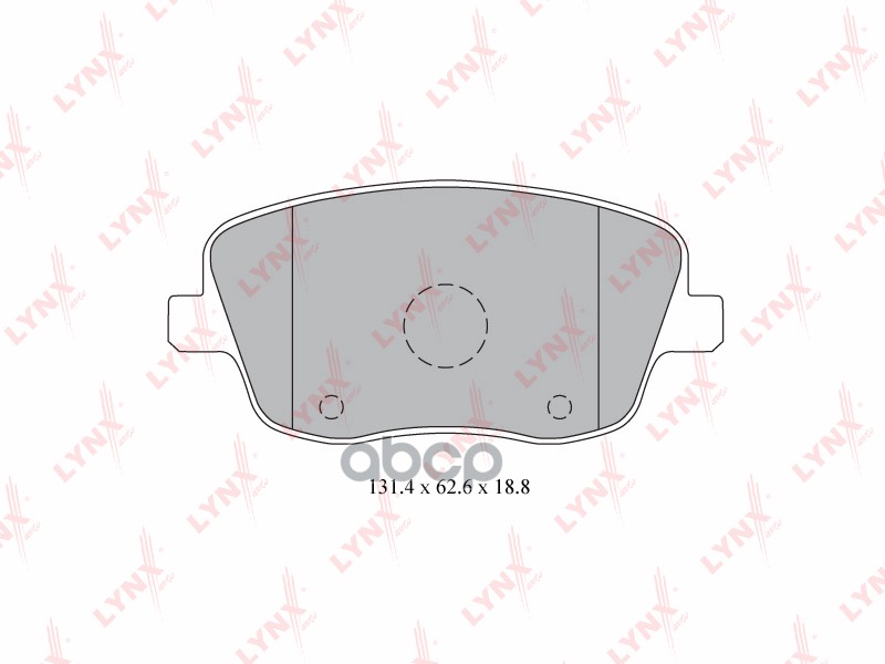 Колодки Тормозные Дисковые | Перед | LYNXauto арт. BD8015