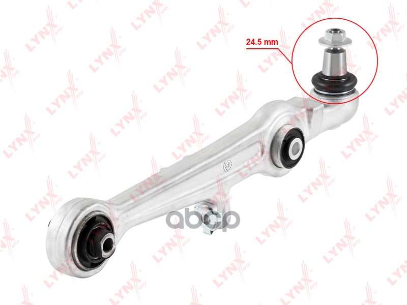 Рычаг нижний L/R / Перед. подв. / (d 24 5мм) AUDI A4 1.6-2.8 94-00 / A6 1.8-4.2 97-05 / A8 2.5D-4.2 LYNXauto арт. c5034lr