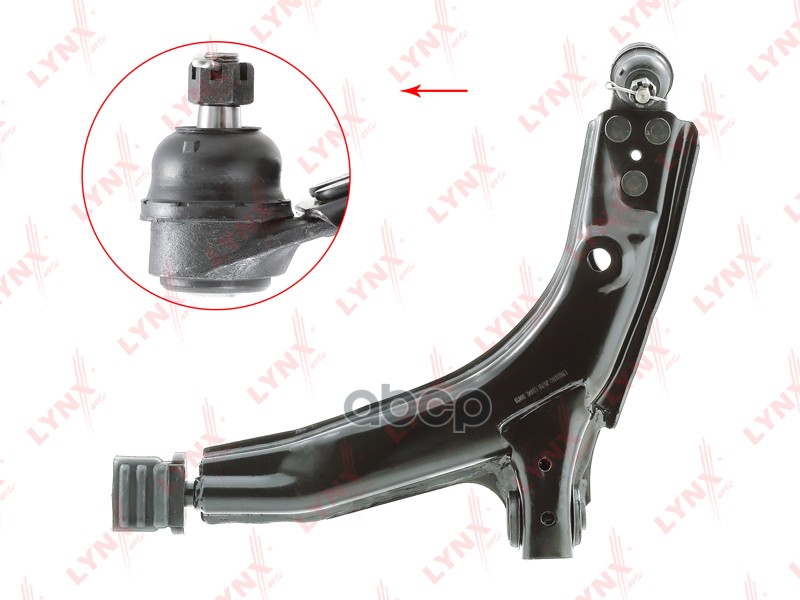 Рычаг нижний L / Перед. подв. CHEVROLET Lanos 05>  DAEWOO Nexia 95> / Espero 93-99 / Lanos 97>  OPEL LYNXauto арт. c5084l