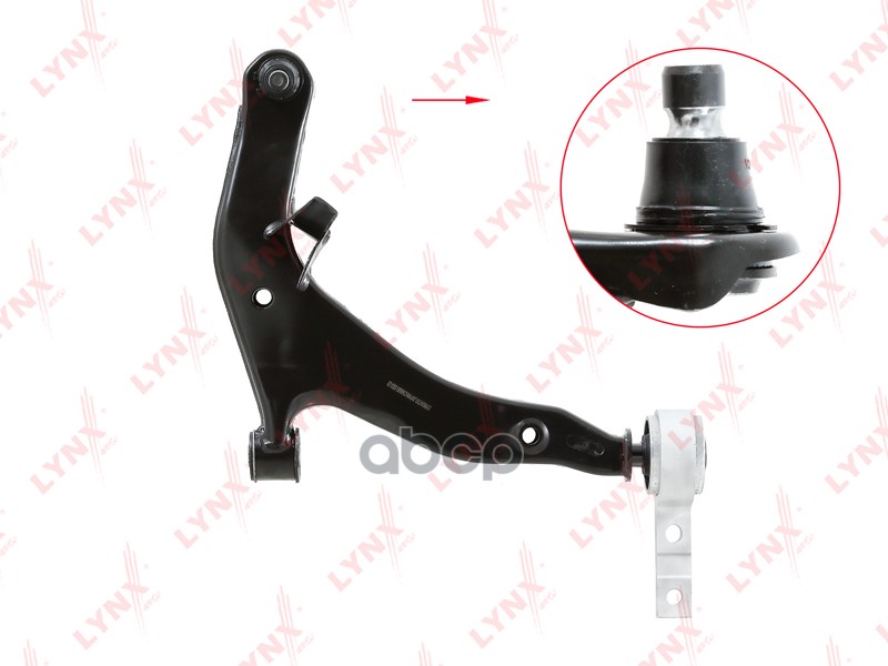 Рычаг нижний R / Перед. подв. NISSAN Murano(Z50) 03-07 / Presage(U31) 03-09 LYNXauto арт. c5468r