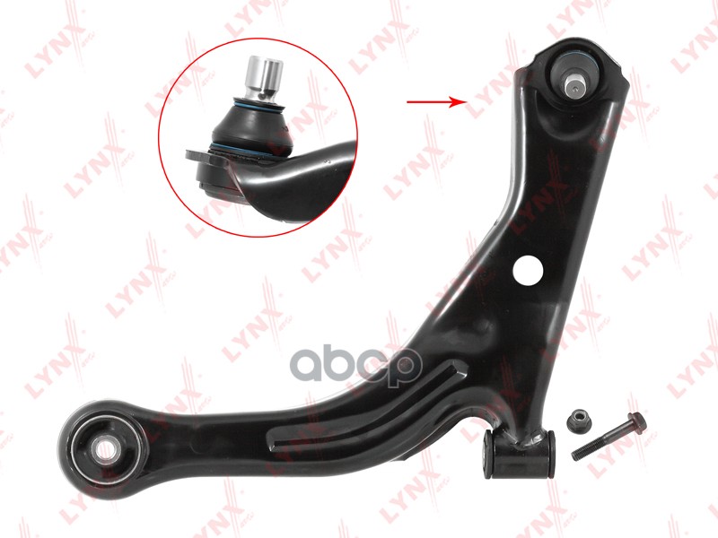 Рычаг нижний L / Перед. подв. MAZDA Tribute 2.0-3.0 00-08  FORD Maverick 2.0-3.0 01> LYNXauto арт. c5498l