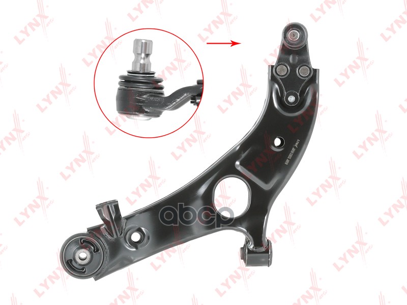 Рычаг нижний L / Перед. подв. HYUNDAI Santa Fe(DM) 2.0D-3.4 12> LYNXauto арт. c5653l