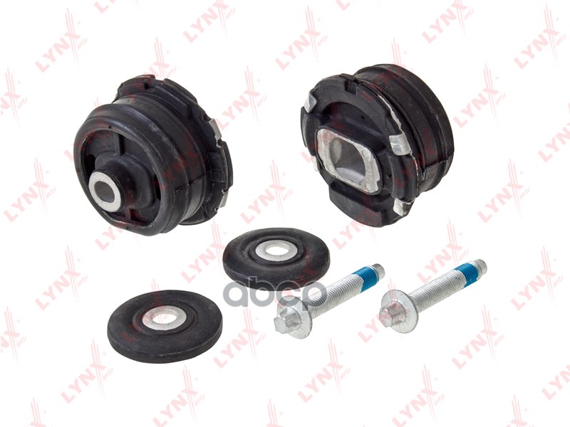 Сайлентблок передний (комплект) подрамника задней подвески MERCEDES-BENZ E200-55(W210) 95-02 LYNXauto C8957 LYNXauto арт. C8957