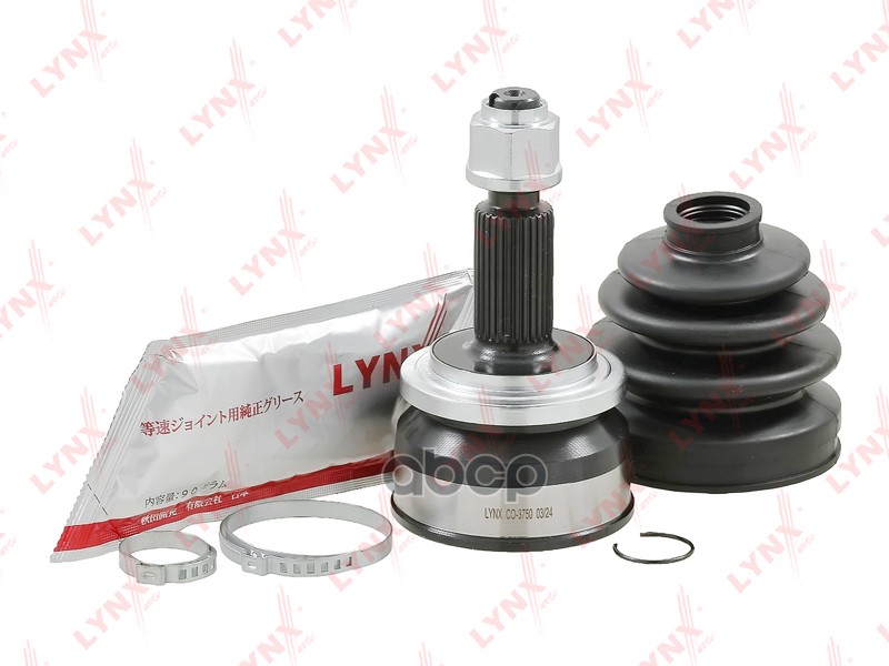 ШРУС наружный LEXUS RX 08-15, TOYOTA Alphard 08-14 / Estima 06-19 / Previa 06-19 / RAV4 05-18 CO-3750 LYNXauto арт. CO-3750