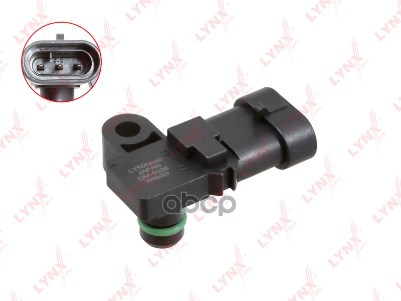 Датчик давления во впускной трубе DM-5338 LYNXauto арт. DM-5338