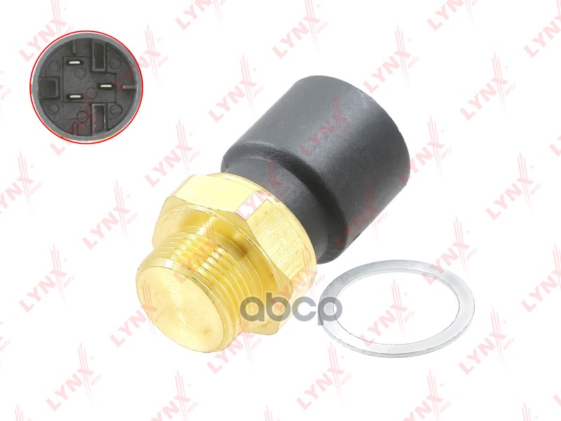Выключатель вентилятора радиатора OPEL Astra F 1.8i 16V 91-98 / Astra F 2.0i 16V 91-98 / Astra F 1.7 LYNXauto арт. dm-9302