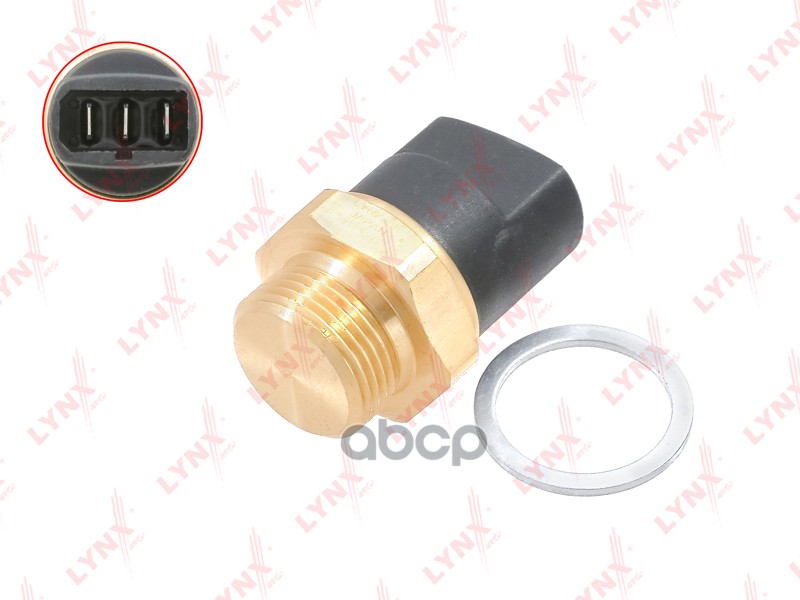 Выключатель вентилятора радиатора AUDI A4 (8D2 8D5) 2.8 94-02 / A4 (8D2 8D5) 1.9 TDI 94-02   VW Golf LYNXauto арт. dm-9305