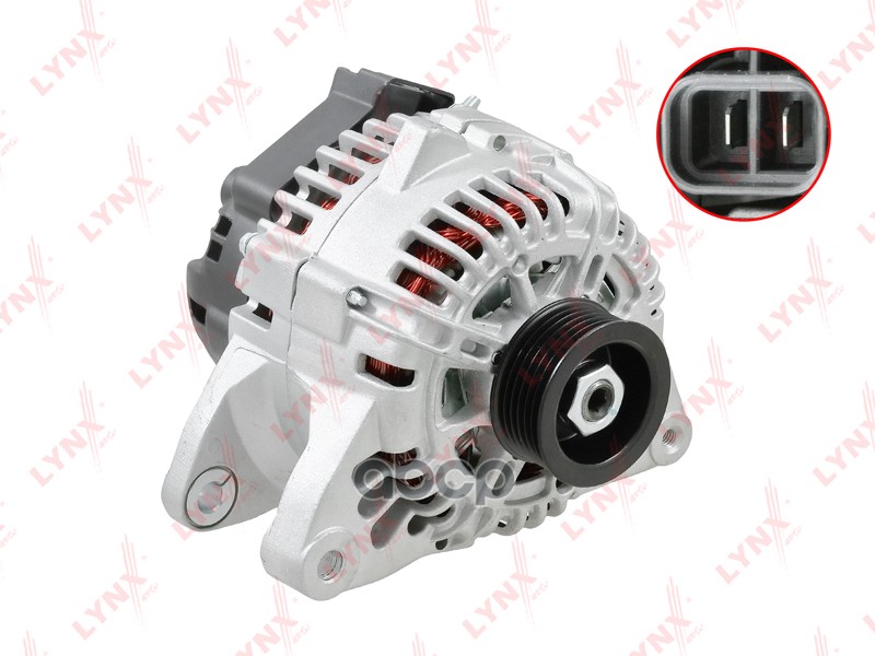 Генератор HYUNDAI Santa Fe(SM) 2.7 01> / Sonata(EF) 2.7 01> / Tucson(JM) 2.7 04  KIA Sportage 2.7 04 LYNXauto арт. ea-1181