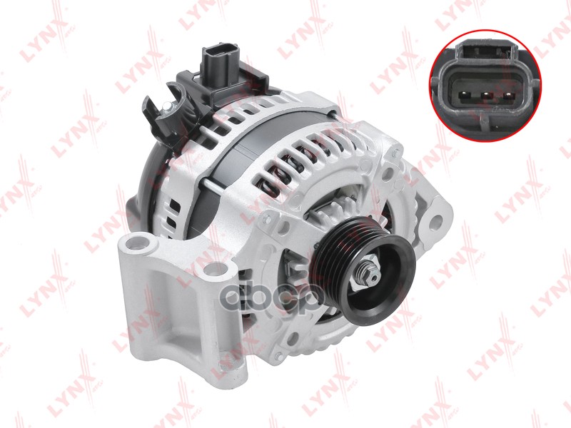 Генератор FORD Focus II 1 4 04-12 / Focus II 1 6 04-12  VOLVO S40 II 1.6 04-12 / V50 II 1.6 04-12 LYNXauto арт. ea-1231