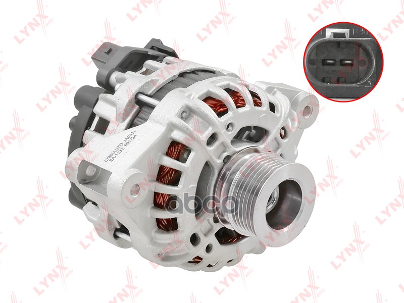 Генератор LADA Granta 1.6 11-18 / Kalina I-II 1.4  1.6 04-18 / Priora 1.6 07-18 LYNXauto арт. ea-1232