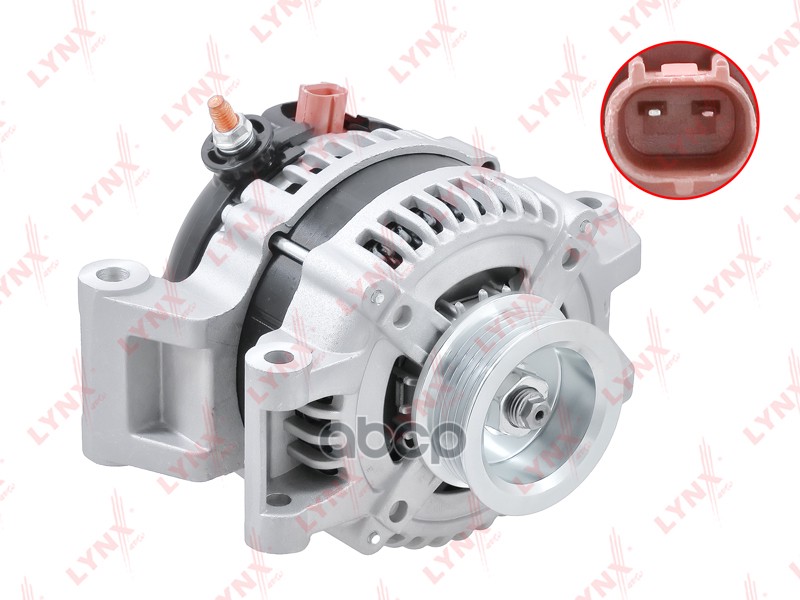 Генератор Gaz Volga Siber 2.4I 08-10  Chrysler Sebring 2.4I 01-07 / Sebring 2.7I V6 01-07  Dodgestra LYNXauto арт. ea-1386