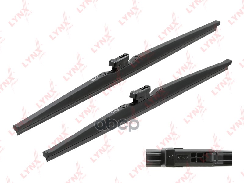 Комплект Зимних Щеток Стеклоочистителя 630Мм(25')/550Мм(22') | Прав/Лев | LYNXauto арт. LW6355B