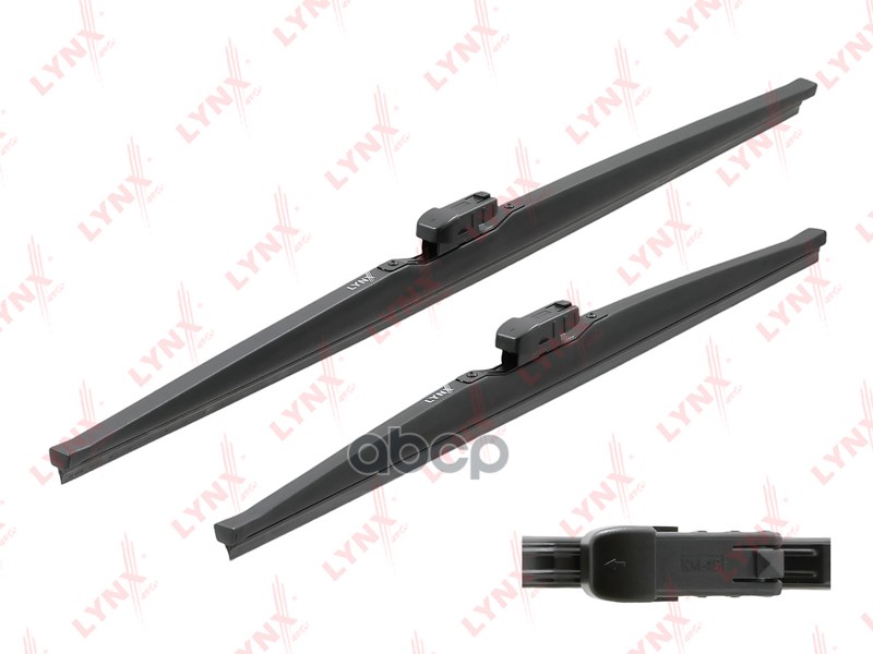 Комплект Зимних Щеток Стеклоочистителя 650Мм(26')/500Мм(20') | Прав/Лев | LYNXauto арт. LW6550P