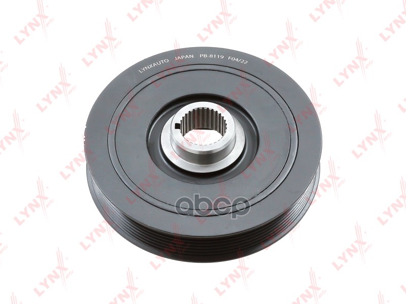 Шкив коленвала ACURA RSX 2.0 (01-06) / RSX 2.0 (01-06) / TSX 2.4 (03-08)  HONDA LYNXauto арт. pb-8119