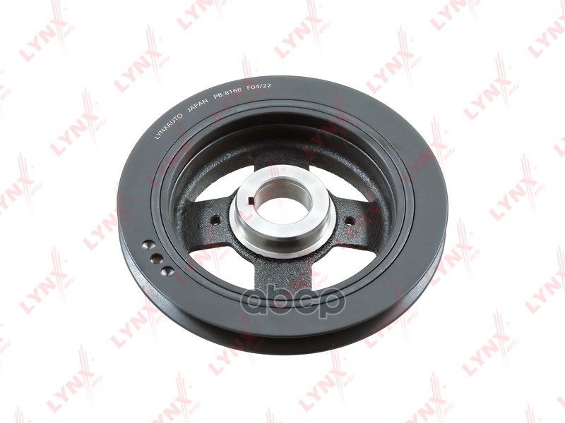 Шкив коленвала NISSAN Almera(N16) 2.2d (00-03)/Serena(C24) 2.5d (99-05)/X-Trail(T30) 2.2d (01-13) LYNXauto арт. pb-8168