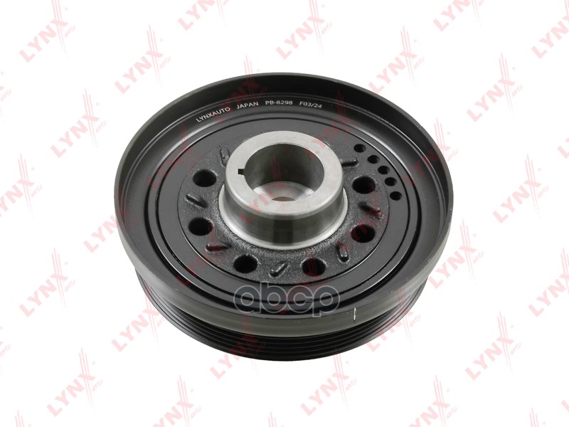 Шкив коленвала HYUNDAI Ix35 2.0D 10> / Tucson 2.0D 10> / Santa Fe II 2.2D 09-12 / Santa Fe IV 2.0-2. LYNXauto арт. pb-8298