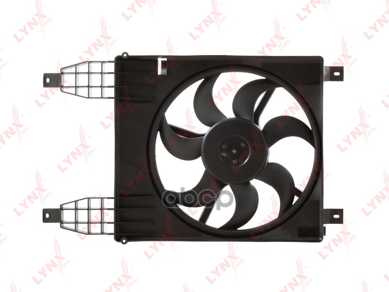 Вентилятор радиатора с кожухом CHEVROLET Aveo/Kalos(T250/T255) 1.2-1.4 06> LYNXauto арт. rf-1554