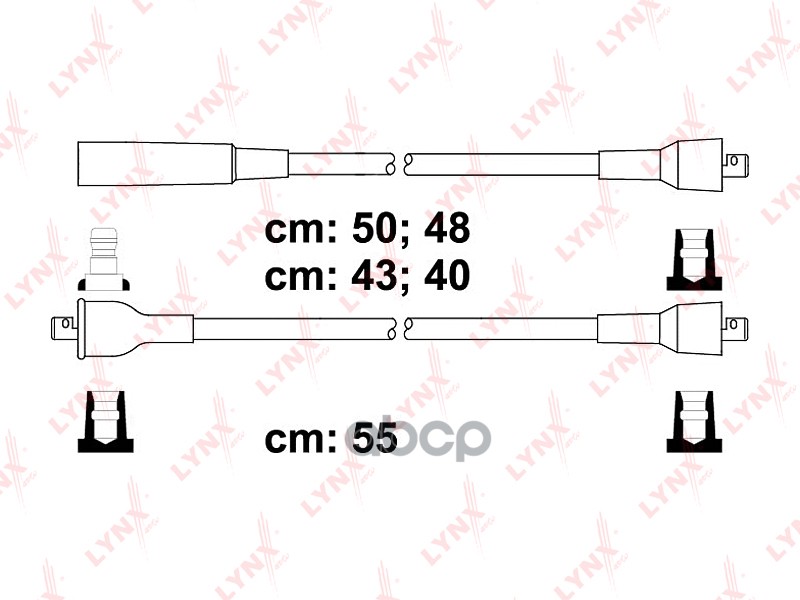 Провода высоковольтные LADA 2101-07 LYNXauto арт. spc4605