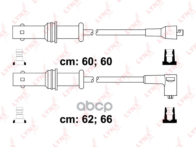 Провода высоковольтные SUBARU Forester 2 0 97-02/Impreza 1 6-2 0 92-00/Legacy 2 0-2 2 94-96 LYNXauto арт. spc7106