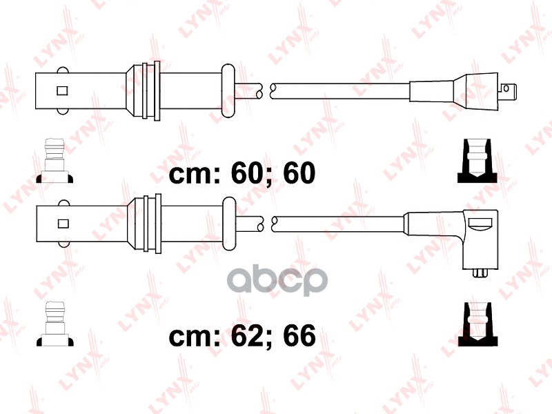 Провода высоковольтные SUBARU Forester 2 0 97-02/Impreza 1 6-2 0 92-00/Legacy 2 0-2 2 94-96 LYNXauto арт. spe7106