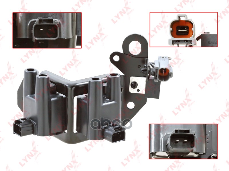 Катушка зажигания HYUNDAI Accent(LC/MC) 1.3-1.5 00> / Getz 1.3-1.4 02>  KIA Rio II 1.4 05> LYNXauto арт. spl1041