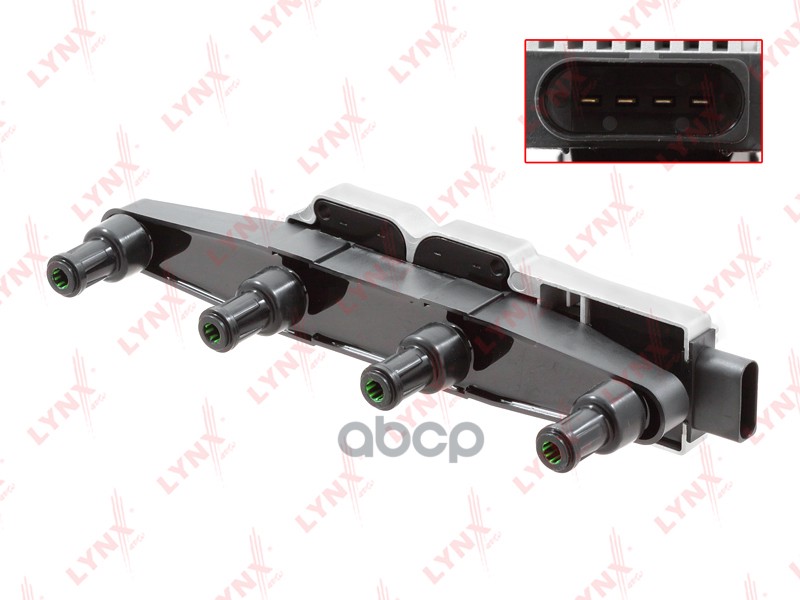 Катушка зажигания SKODA Fabia I 1.0-1.4 99> / Octavia(1U) 1.4 99> LYNXauto арт. spl1186